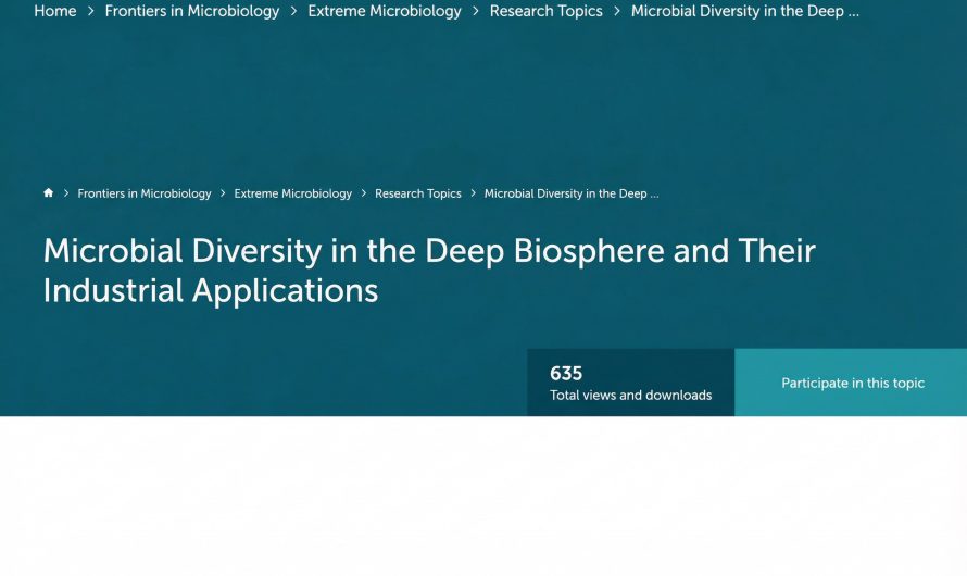Microbial Diversity in the Deep Biosphere and Their Industrial Applications